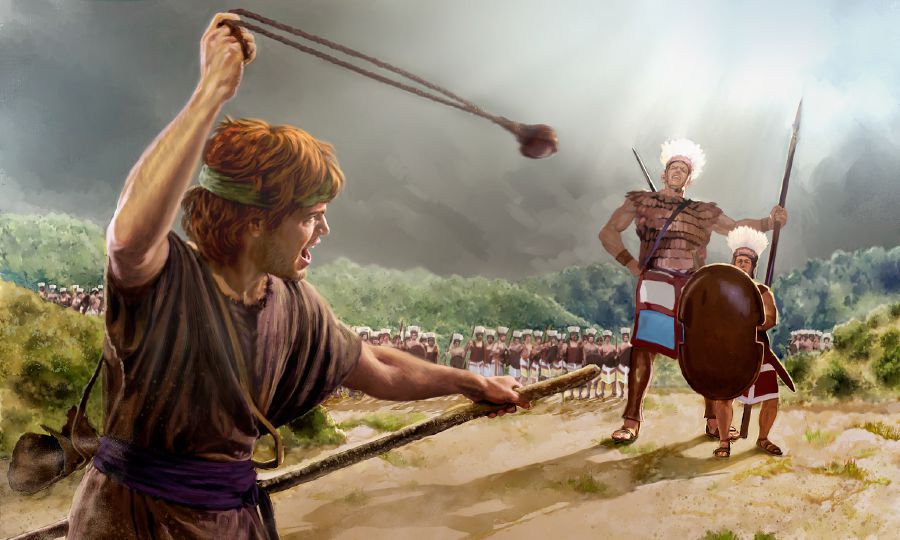 Daudi akĩhiũria kĩgũtha, agacoka agateng’era gũcemania na Goliathu