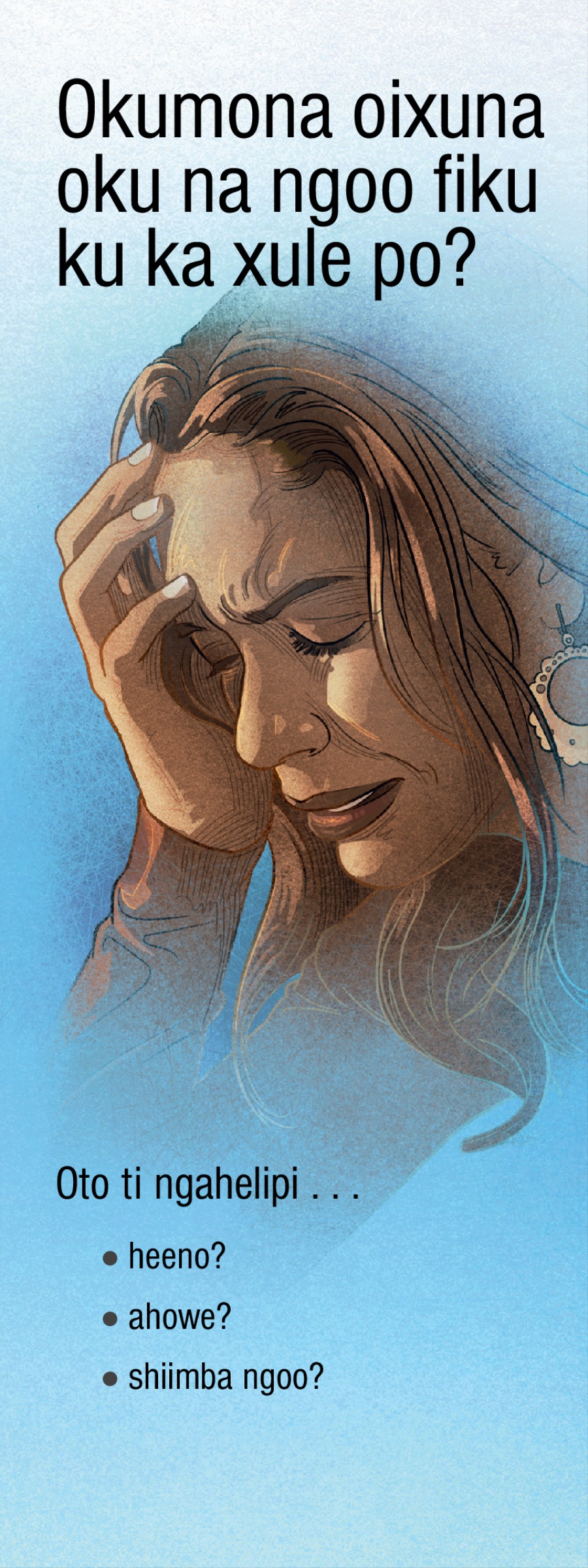 Oshipeko shokafo Okumona oixuna oku na ngoo fiku ku ka xule po?