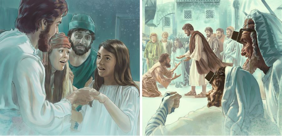 Jesus ta nyumuna okakadona nokuvelula omulumenhu oo a li ta vele