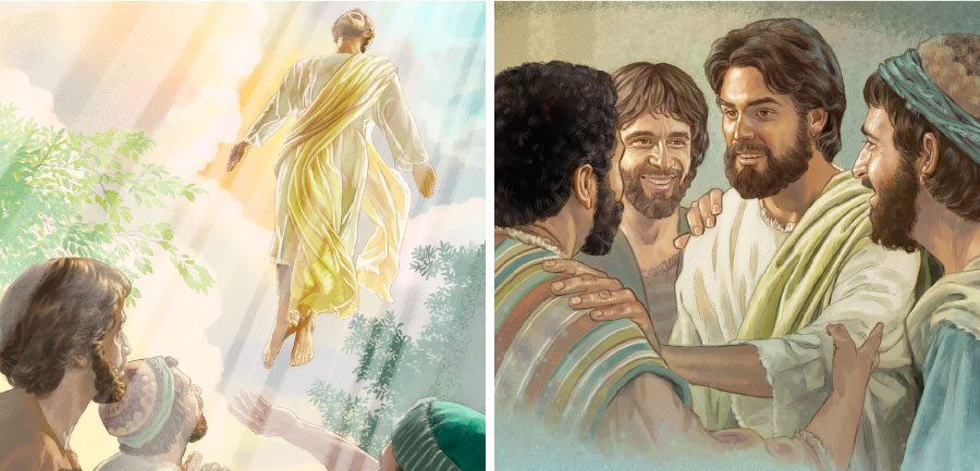 Jesus te lihololele ovayapostoli vaye, nolwanima okwa ka londa tai meulu