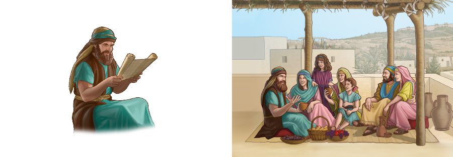 Omulumenhu Omuisrael ta lesha omhango yaKalunga, tava tyapula ombili, ehafo nefimbo liwa lokukala pamwe noukwaneumbo