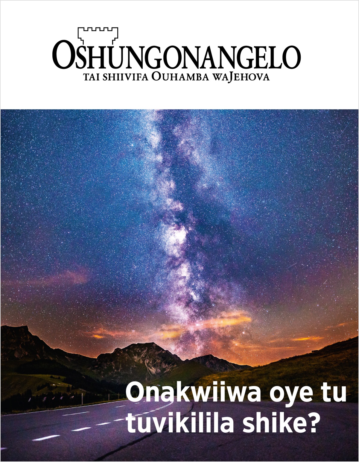 Oshungonangelo, No. 2, 2018 | Onakwiiwa oye tu tuvikilila shike?