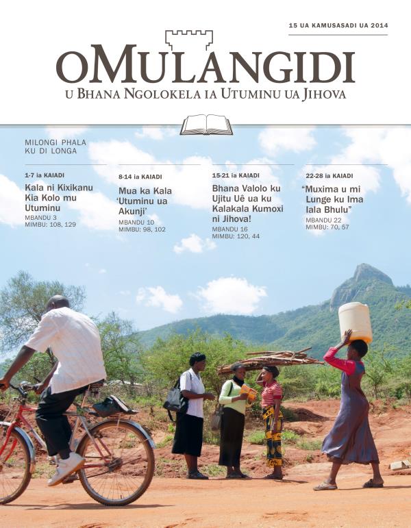 Kapa ia Mulangidi, 15 ua Kamusasadi 2014