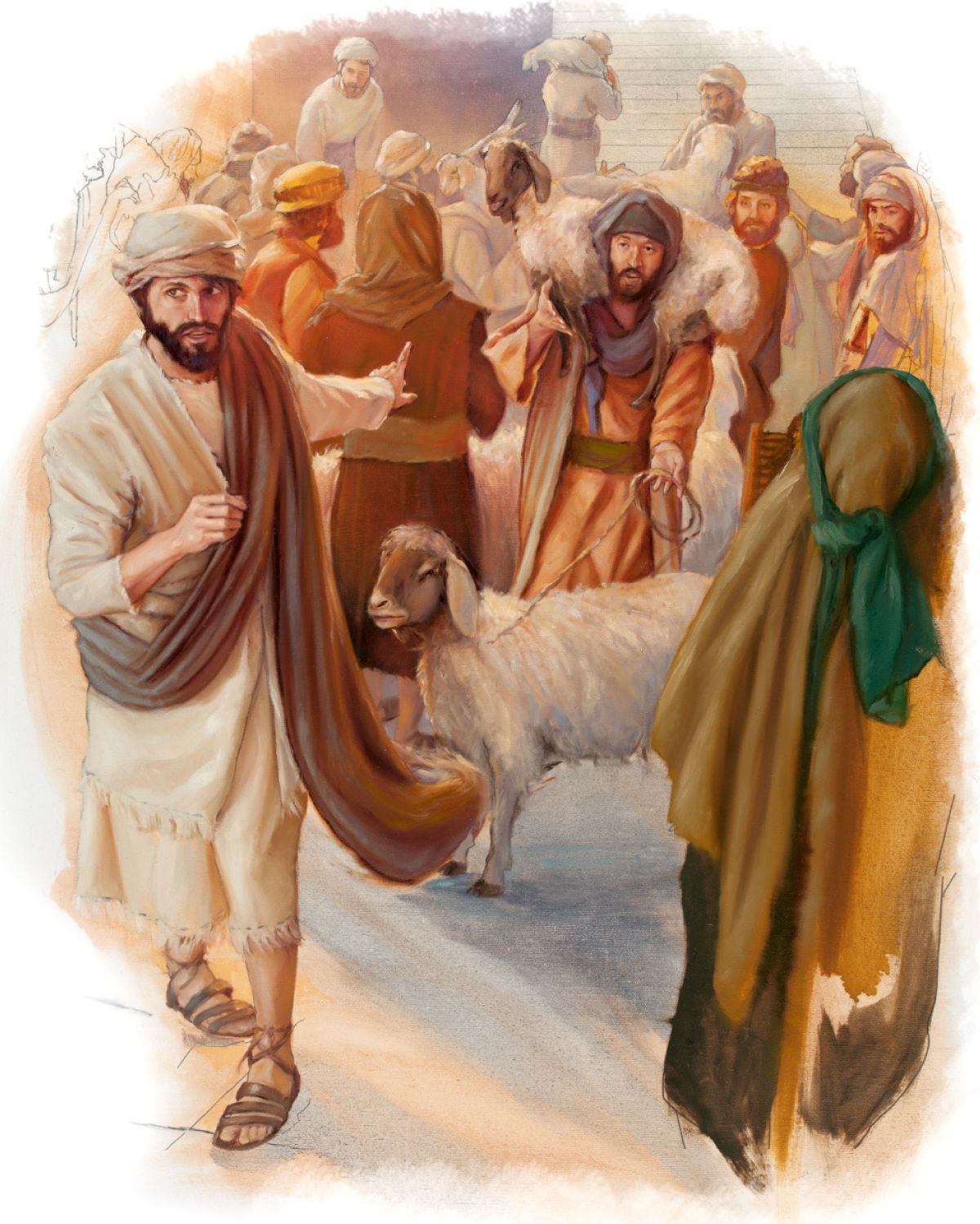 Mirov qurbana xwe li ser gurîgehê dihêle û diçe da ku tevî birê xwe hev werê