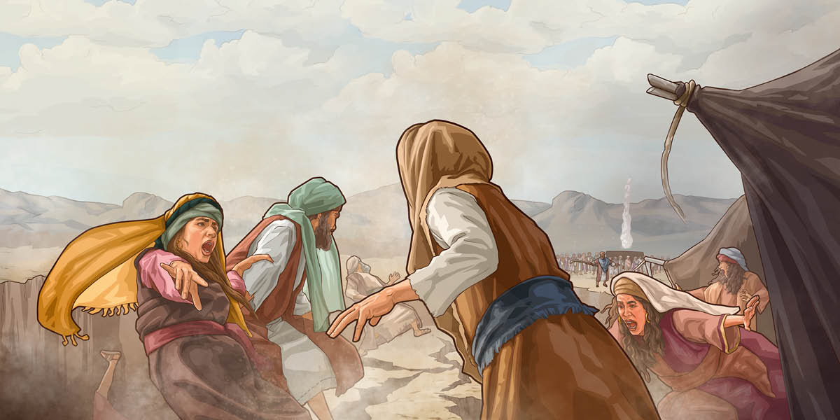 Erd diqelişe û hemû kesên ku serî hildaye, dadiqultîne.