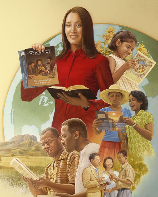 Jehovah’s Witnesses spreading Bible truth around the world