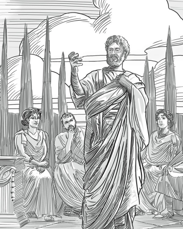 시리아 출신의 저술가인 타티아노스