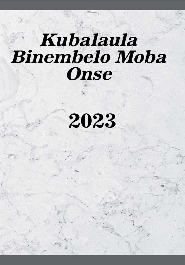 Kubalaula Binembelo Moba Onse​—2023