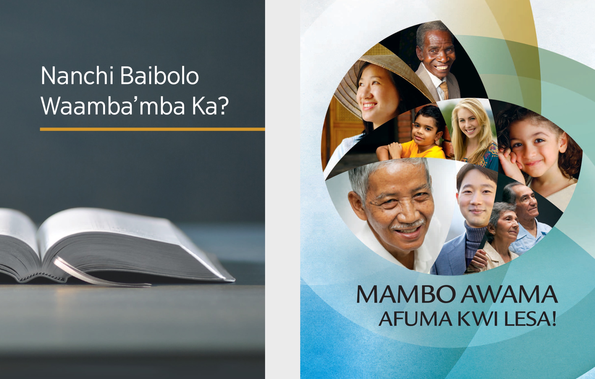 Buku wa ‘Nanchi Baibolo Waamba’mba Ka?’ Buloshuwa wa ‘Mambo Awama Afuma kwi Lesa!’