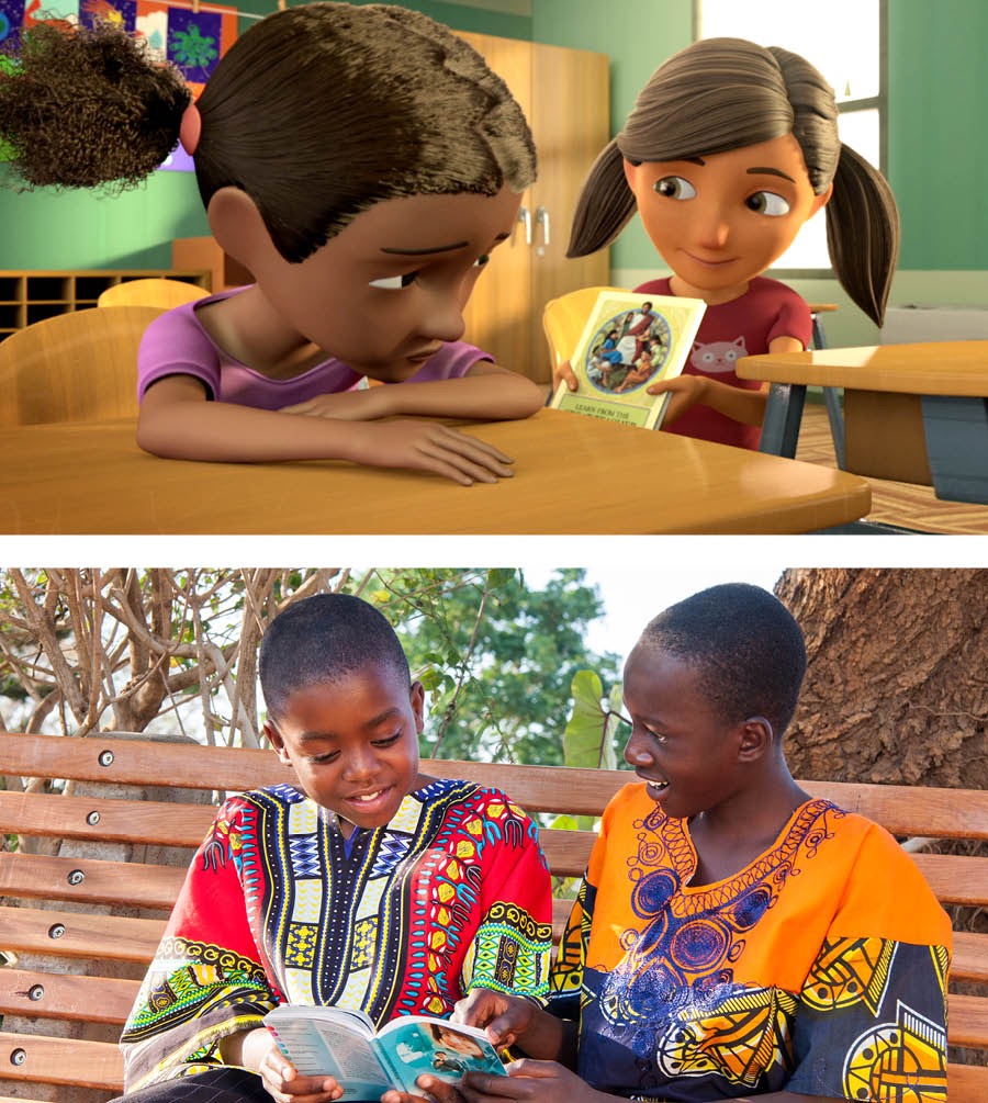 Sia cho Abi yauwo kioo “Learn From the Great Teacher”; poombɔ Chɛhowɛinɔɔ cho diomndaŋ veeloo o nyunala cho o yauwo hoo niŋndaŋ “Questions Young People Ask” o chaaŋ ndɔ sukuunɔɔ lo