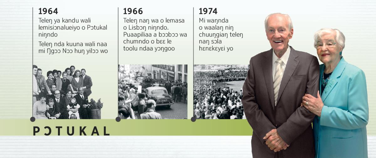 Dɔkilas Kɛst o Pɔtukal niŋ o wɔsi 1964 niŋ, teleŋ kɔɔsɔɔ o wɔsi 1966 niŋ, o bɔŋaŋndo o wɔsi 1974 niŋ, nduyɛ nda laa ndɔ, Meele Kɛst