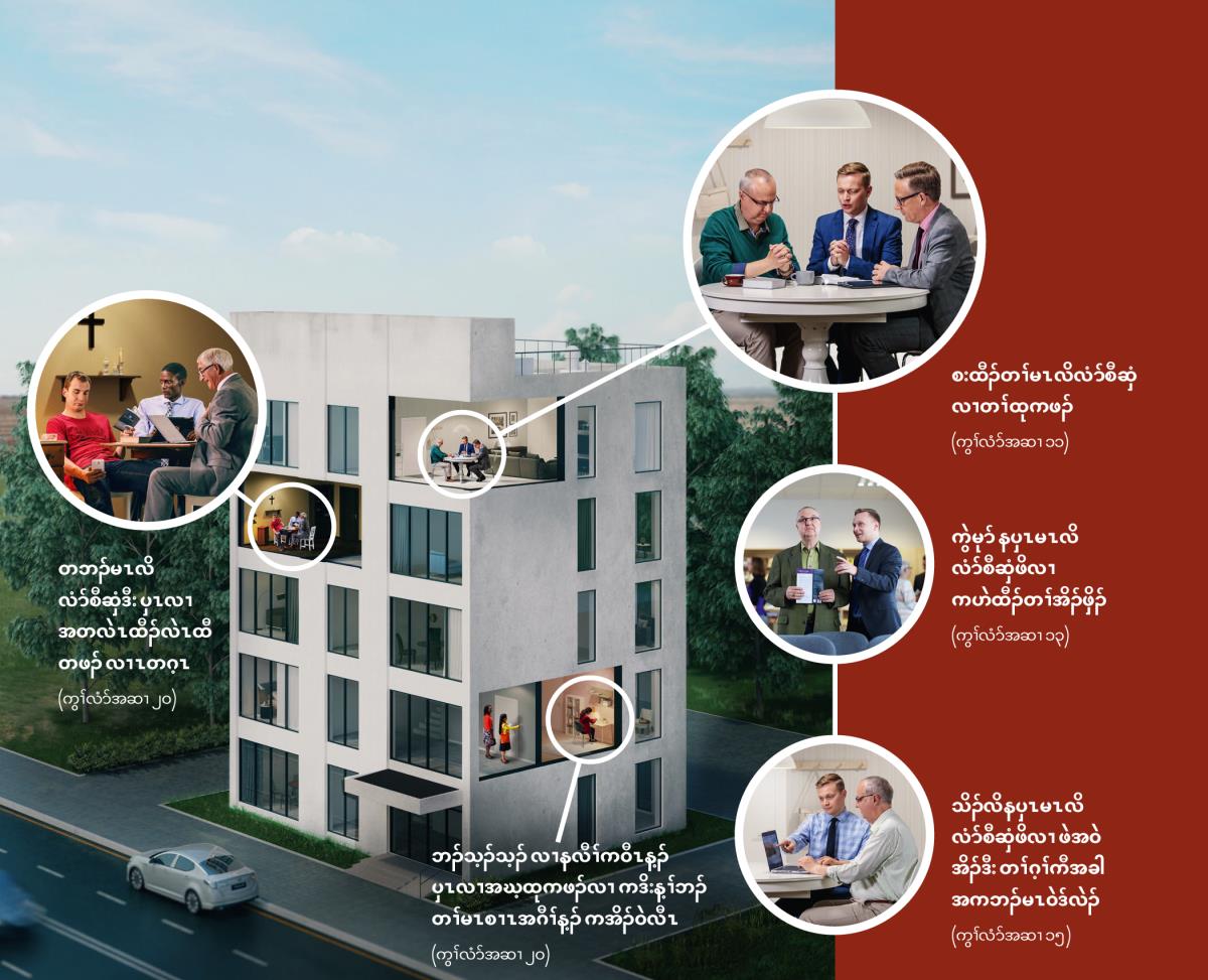 ယဟိဝၤပှၤအုၣ်အသးတဖၣ် ဟးဒုးကဲထီၣ်ပှၤဂၤလၢ ခရံာ်အပျဲၢ်အဘီၣ် န့ၢ်အါထီၣ်လီၤ. တၢ်ဂီၤ– ၁. တဘၣ်မၤလိလံာ်စီဆှံဒီး ပှၤလၢအတလဲၤထီၣ်လဲၤထီတဖၣ် လၢၤတဂ့ၤ, ဒီပုၢ်ဝဲၢ်ခွါခံဂၤ မၤလိလံာ်စီဆှံဒီး ပှၤပိာ်ခွါသးစၢ်တဂၤလၢ အတသးစၢၢ်ဆၢ တၢ်မၤလိအါအါဘၣ်. ၂. ဘၣ်သ့ၣ်သ့ၣ် လၢနလီၢ်ကဝီၤန့ၣ် ပှၤလၢအဃ့ထုကဖၣ်လၢ ကဒိးန့ၢ်ဘၣ် တၢ်မၤစၢၤအဂီၢ်န့ၣ် ကအိၣ်ဝဲလီၤ, ဖဲပှၤပိာ်မုၣ်တဂၤ ဃ့ဘါထုကဖၣ်အခါ ဒီပုၢ်ဝဲၢ်မုၣ်ခံဂၤ ဒိတကျိာ်အတြဲၤ. ၃. စးထီၣ်တၢ်မၤလိလံာ်စီဆှံ လၢတၢ်ထုကဖၣ်, တချုးလၢ ဒီပုၢ်ဝဲၢ်ခွါတဂၤ စးထီၣ်တၢ်မၤလိလံာ်စီဆှံဒံးဘၣ်အခါ အဝဲဃ့ဘါထုကဖၣ်. ၄. ကွဲမုာ်နပှၤမၤလိလံာ်စီဆှံဖိ လၢကဟဲထီၣ်တၢ်အိၣ်ဖှိၣ်, လၢဘီမုၢ်ဘျီၣ်ဒိၣ်န့ၣ် ဒီပုၢ်ဝဲၢ်ခွါတဂၤ တဲဘၣ်ဝဲ အပှၤမၤလိလံာ်စီဆှံဖိလၢ ဖဲတၢ်အိၣ်ဖှိၣ်န့ၣ် ပှၤမၤတၢ်မနုၤလဲၣ်. ၅. သိၣ်လိနပှၤမၤလိလံာ်စီဆှံဖိလၢ ဖဲအဝဲအိၣ်ဒီး တၢ်ဂ့ၢ်ကီအခါ အကဘၣ်မၤဝဲ ဒ်လဲၣ်, ဒီပုၢ်ဝဲၢ်ခွါတဂၤ ပၠးဝဲအပှၤမၤလိလံာ်စီဆှံဖိ လၢအကဘၣ် ဃုသ့ၣ်ညါတၢ်လၢ အံၣ်လဲးထြီနံး တၢ်ပီးတၢ်လီအပူၤဒ်လဲၣ်.