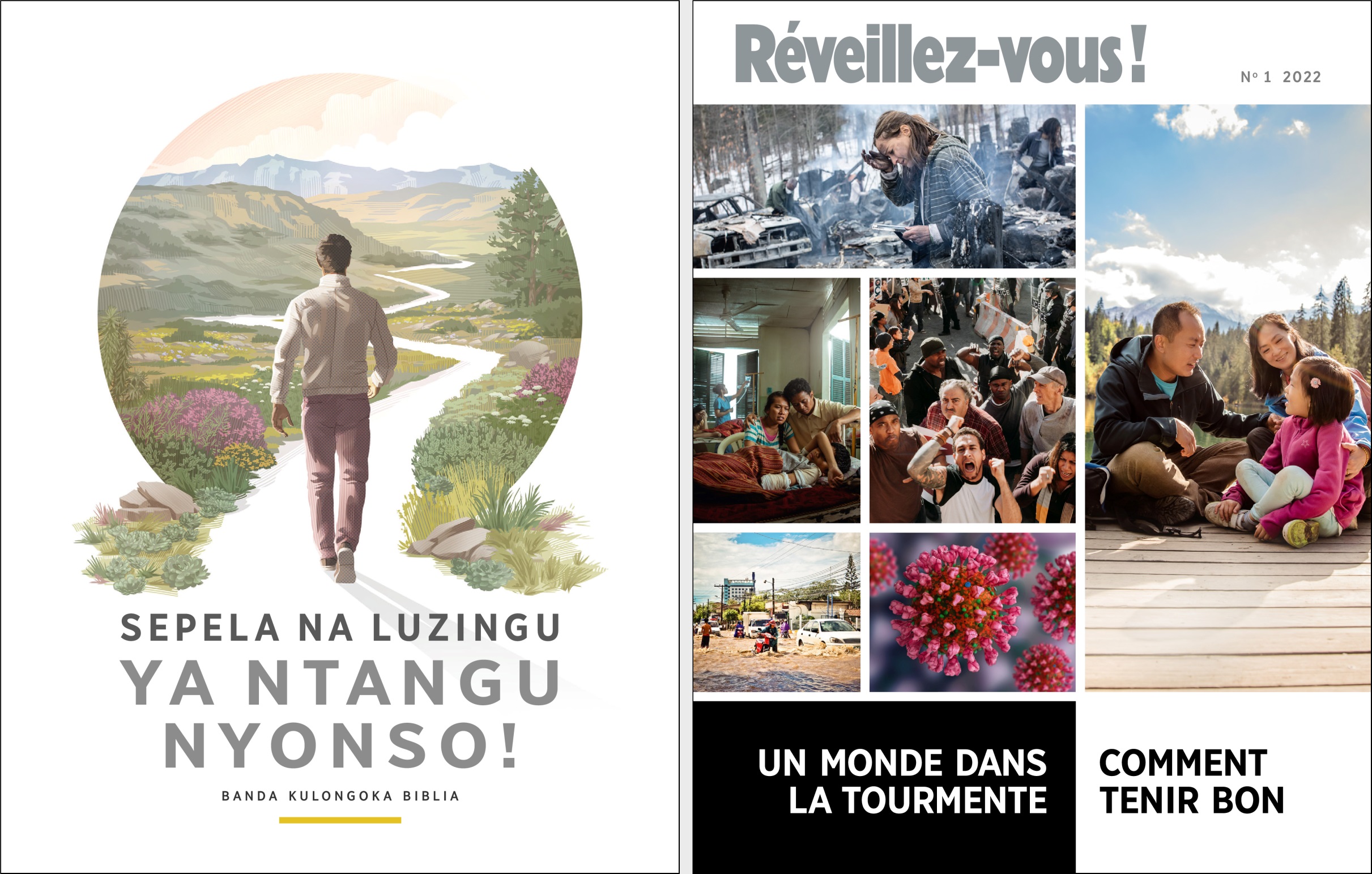 Mukanda “sepela na luzingu ya ntangu nyonso!” mpe “Réveillez-vous ! No. 1 2022.