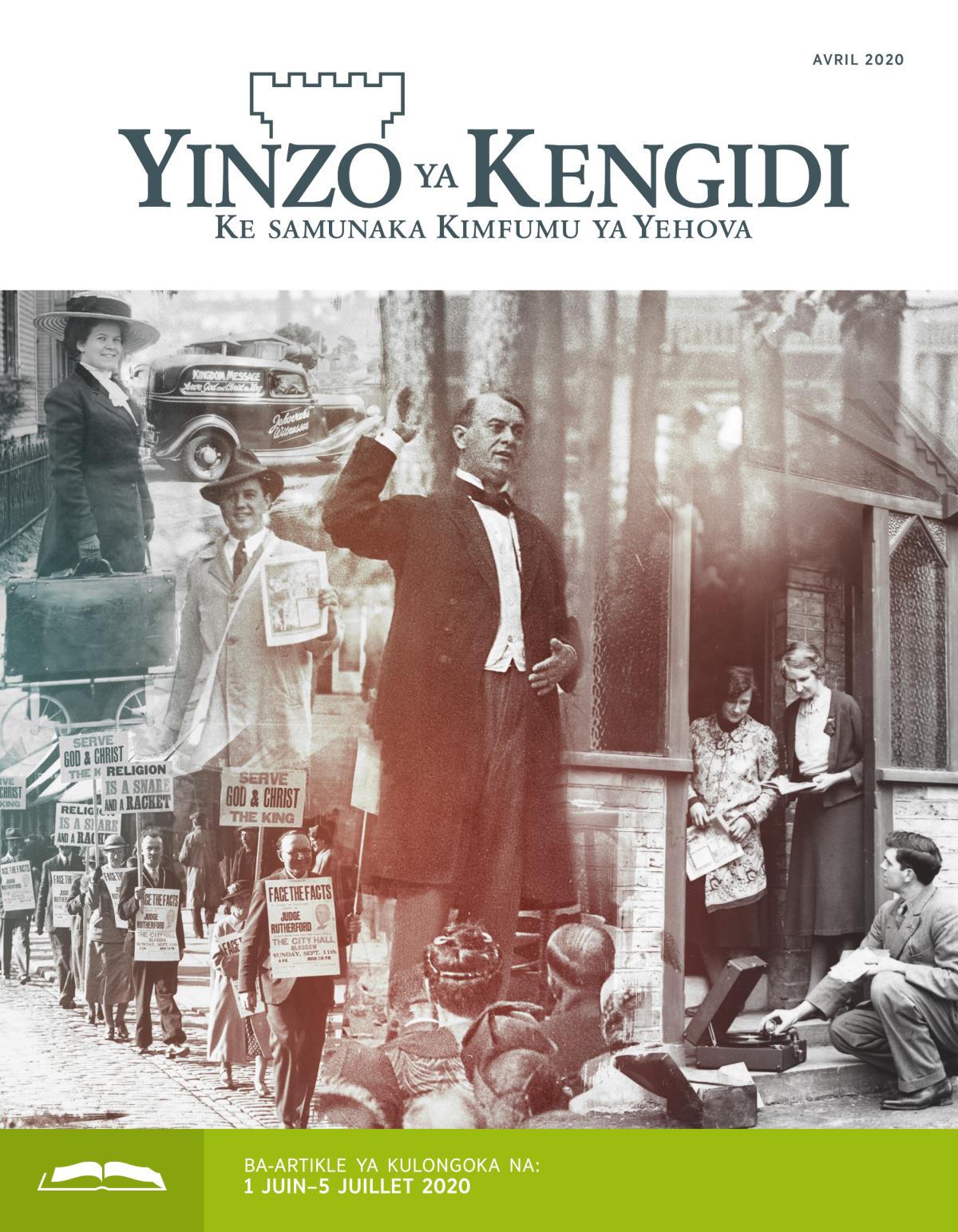 Yinzo ya Kengidi ya kulongoka ya Avril 2020.