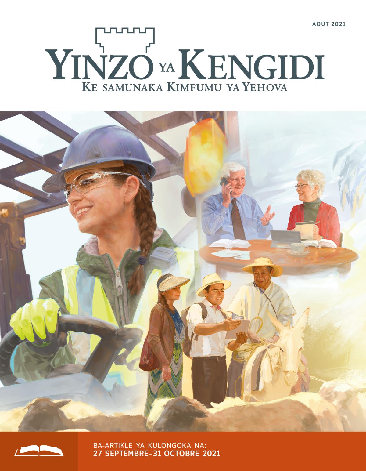 Yinzo ya Kengidi numero ya kulongoka ya Août 2021.