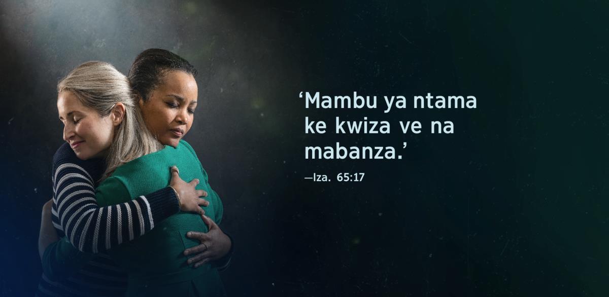 Bampangi zole ya kento ke ya kusimba bampangi. Ba figures ya bawu ke na lakisá ti ba me vutula kizunu ya bawu. Pene-pene na kizizi ya bawu ba me sonika bamambu yayi yina ke katuká na Izaya 65:17: ‘Mambu ya ntama ke kwiza ve na mabanza.’
