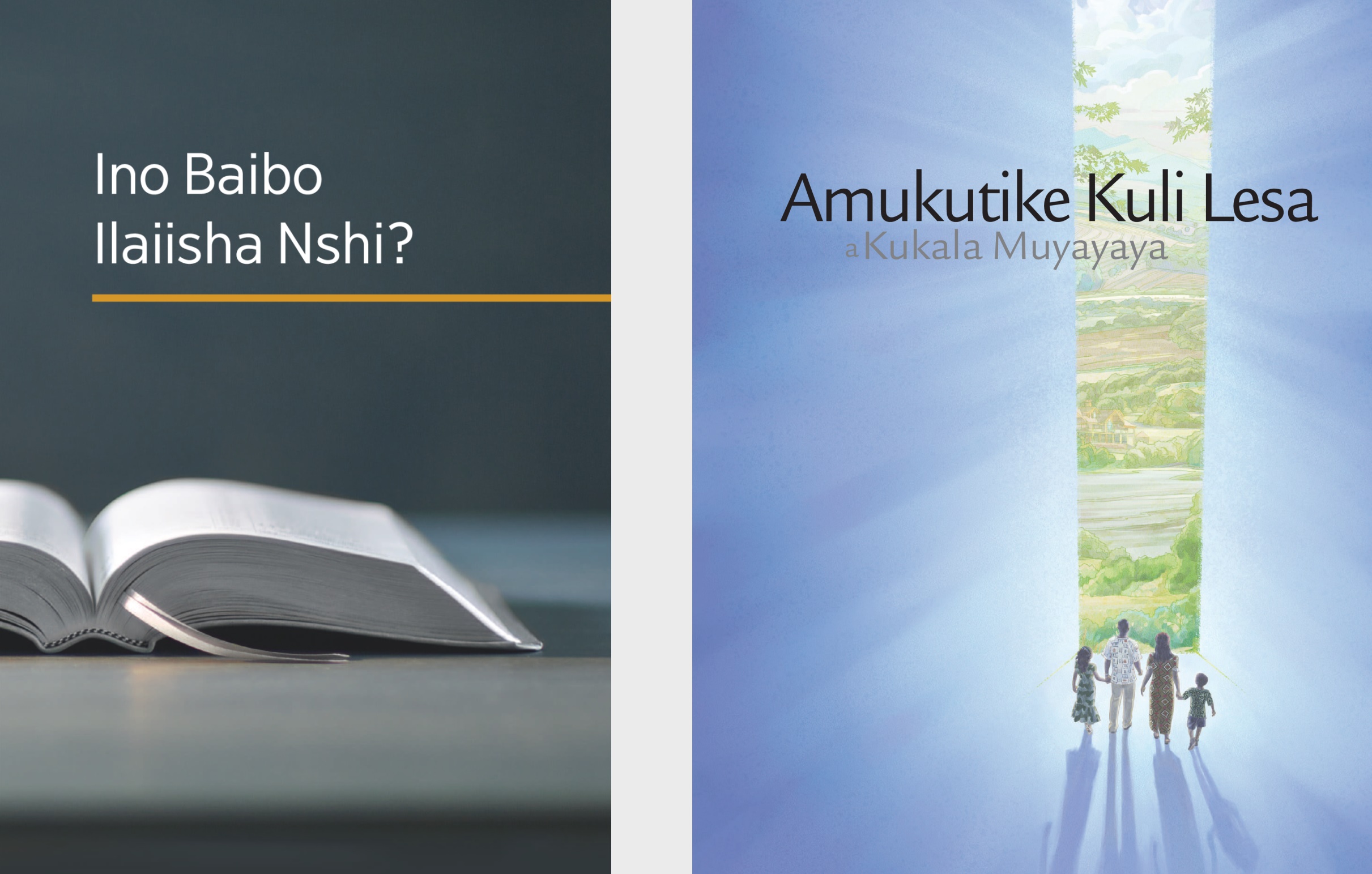 Libuku lya ‘Ino Baibo Ilaiisha Nshi ?’ abuloshuwa icite mutwi waamba ayi ‘Amukutike Kuli Lesa Akukala Muyayaya.’