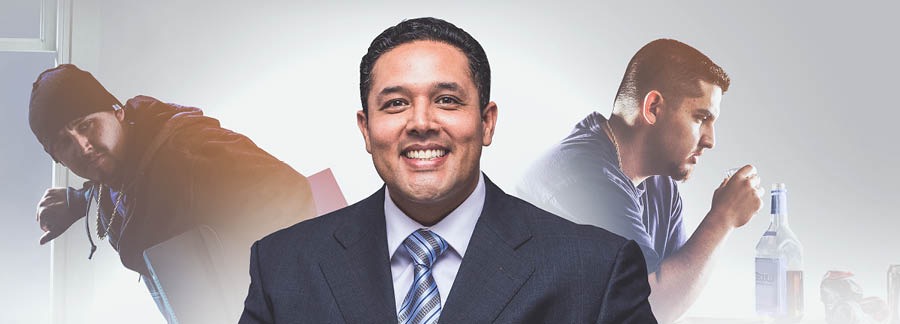 Andres mu biseera by’edda ng’abba era nga yeekatankira omwenge; Andres ng’afuuse Omujulirwa wa Yakuwa