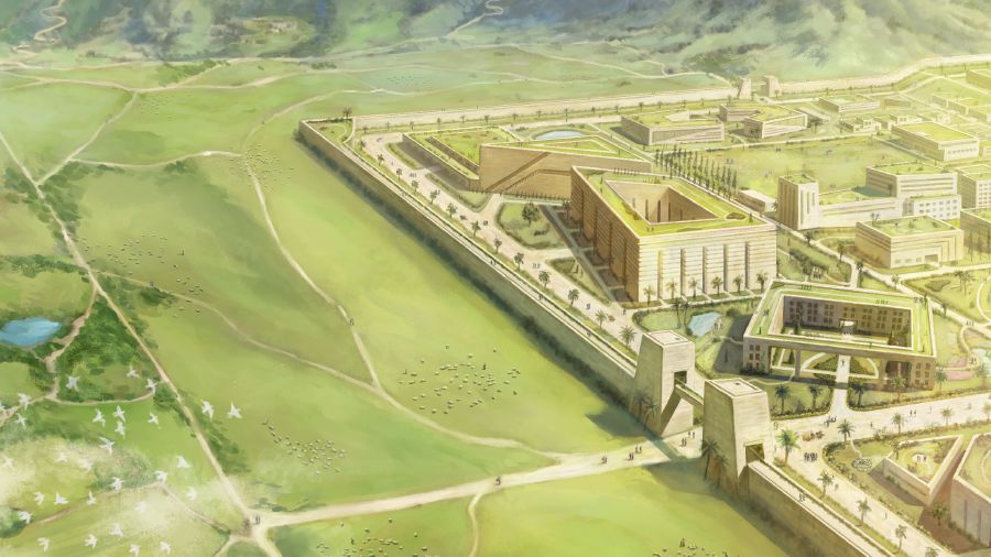 Ekibuga Ezeekyeri kye yalaba mu kwolesebwa