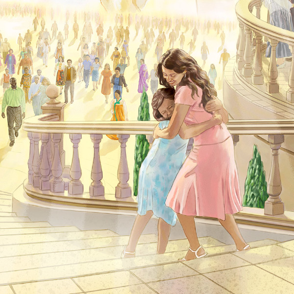 Mu Lusuku lwa Katonda, ng’omukyala asanyukidde omuwala azuukiziddwa