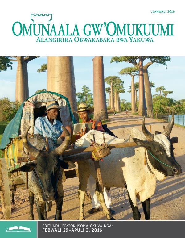 Eddiba ly’Omunaala gw’Omukuumi ogw’Okusoma mu Kibiina, Jjanwali 15, 2016