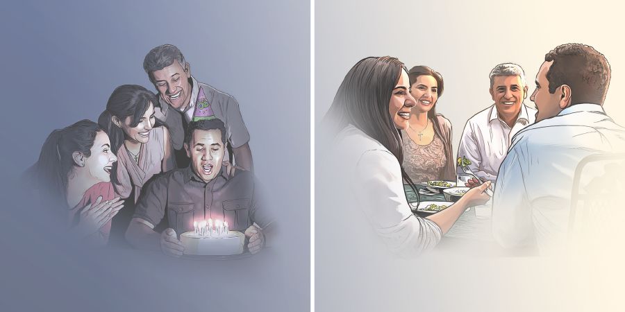 Mu kifo ky’okwenyigira mu mikolo egikontana n’Ebyawandiikibwa, babeera wamu n’emikwano emirungi