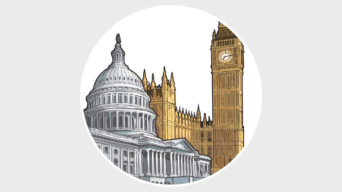 Ebizimbe bya gavumenti ebikiikirira Obufuzi Kirimaanyi obwa Bungereza ne Amerika.