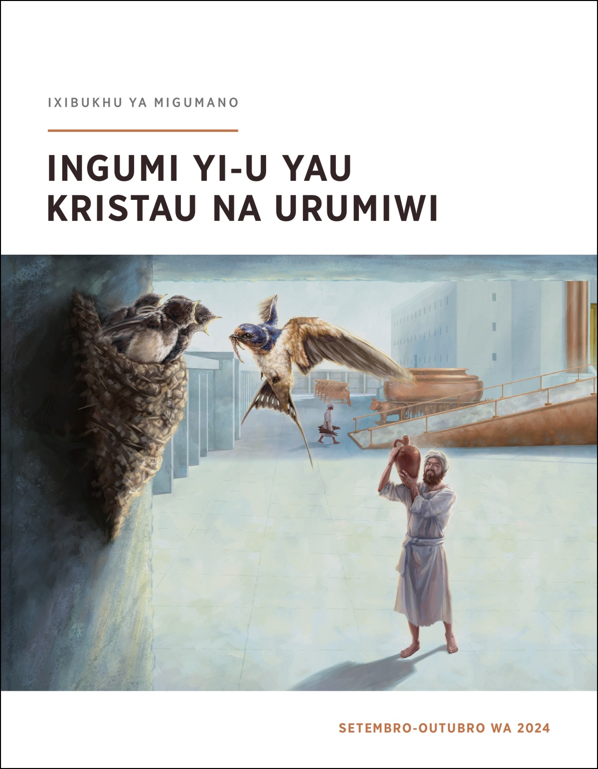 M’mbo-i mwaa-ima a Kora aing’ananga modabwa tunji ya mbalame dhinoitaniwa nachiveve kachisini.