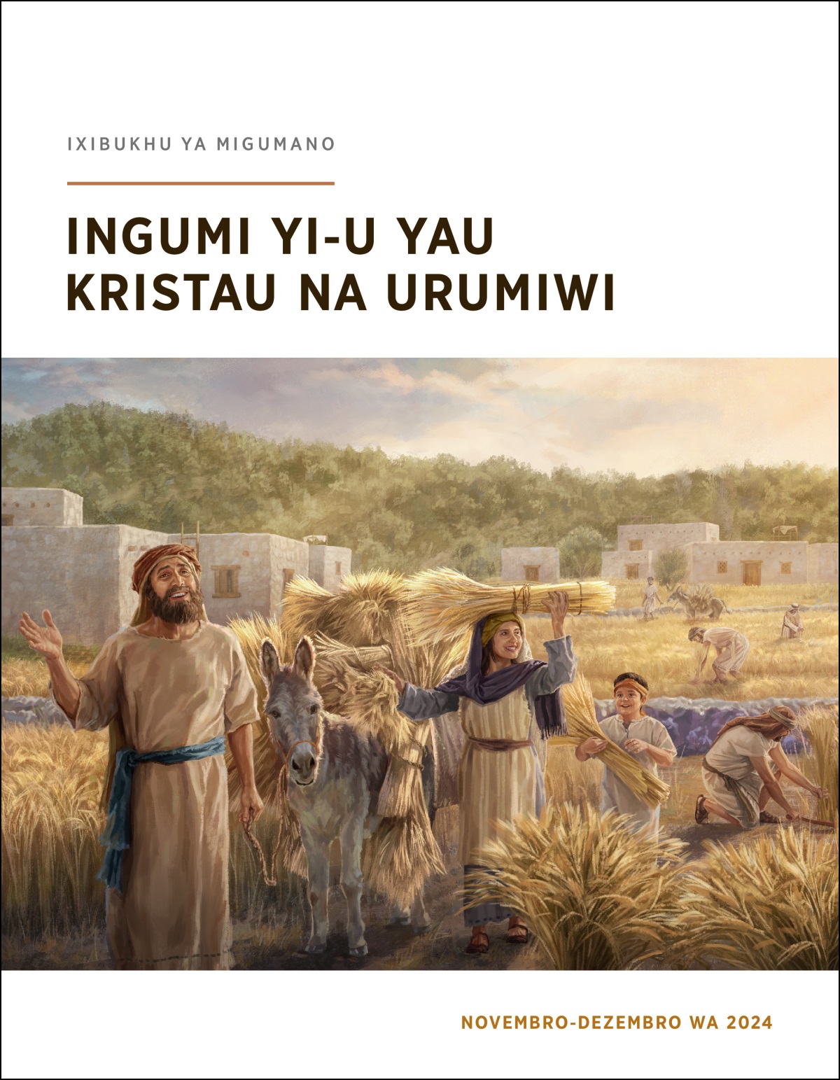 Aisraeli tangali osangalala tagwandanga tirigu.