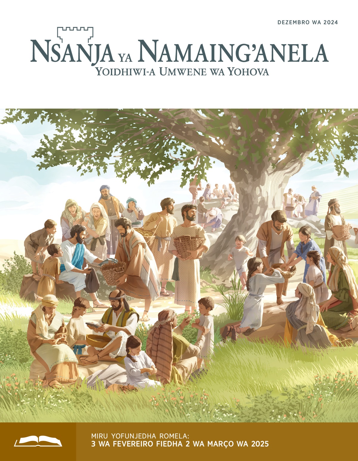 Yesu ava-anga anamafunjedhee pau na somba. Anamafunjedhao tagawedhanga vyodya mwinji wa atu alombwana, a-iyana na a-imene.