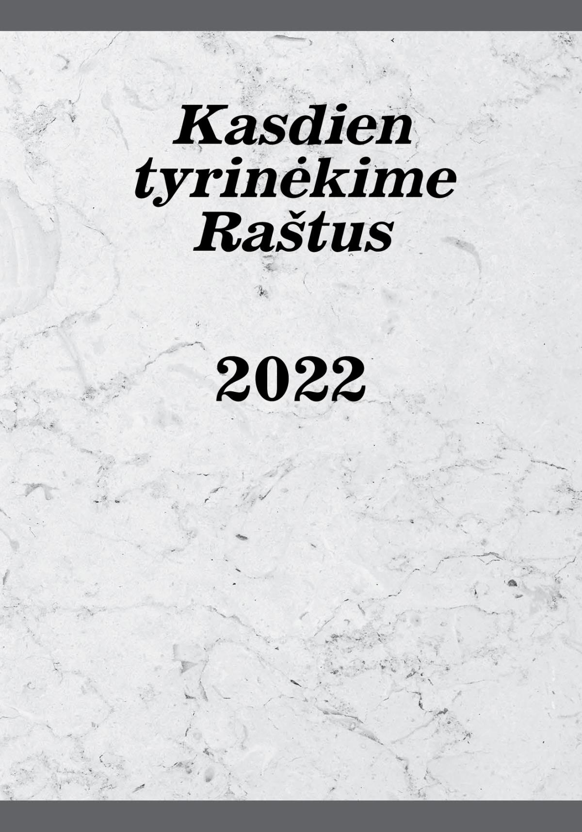 Kasdien tyrinėkime Raštus-2022