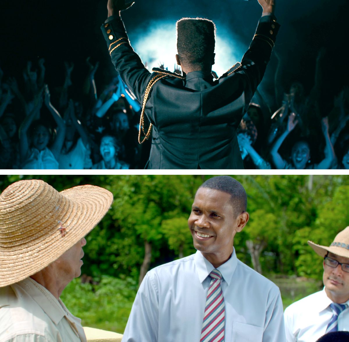 Edgardo Franco azali koyemba na podium; Edgardo Franco azali na mosala ya kosakola