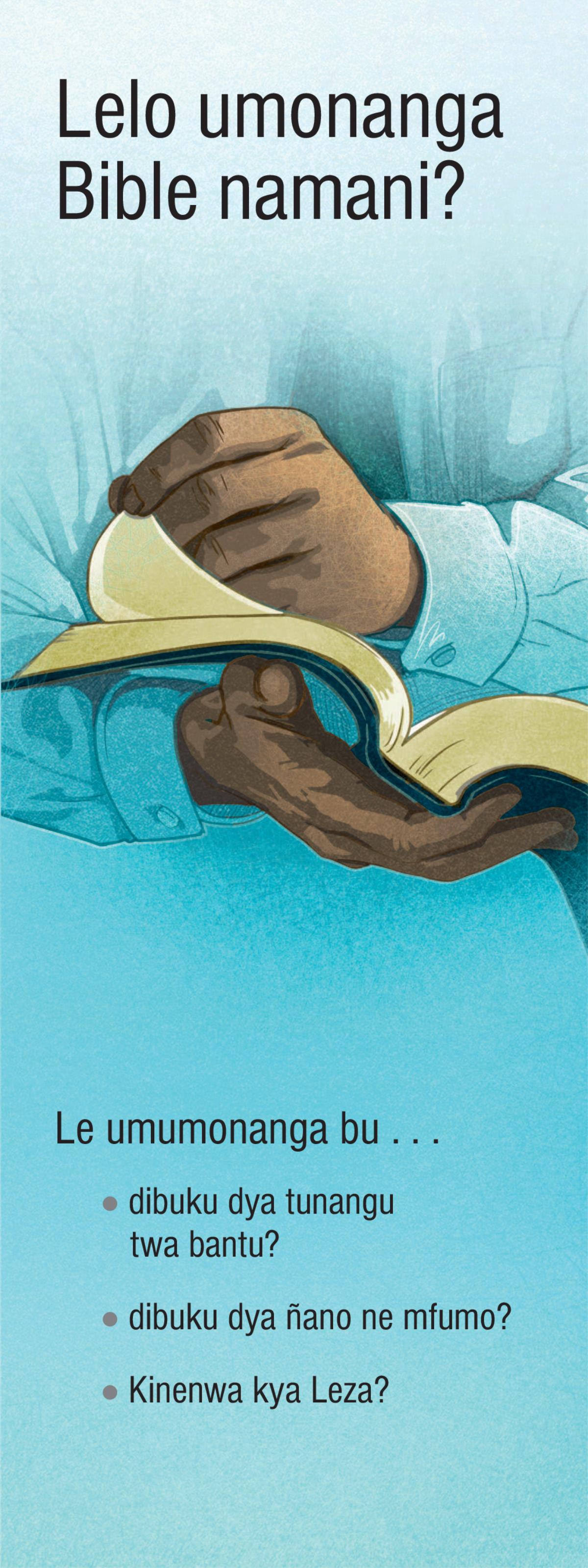 Le Umonanga Bible Namani?