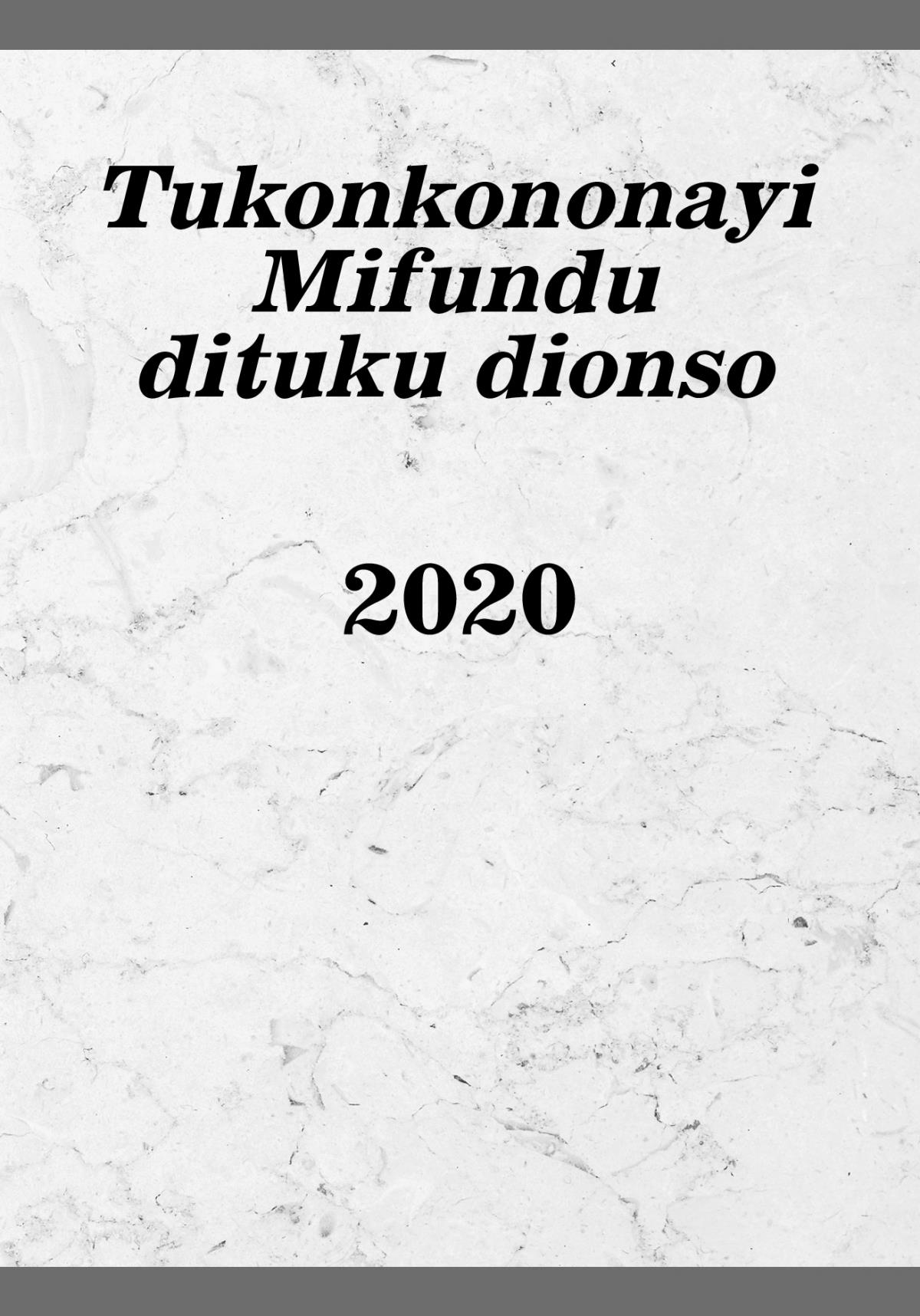 Tukonkononayi Mifundu dituku dionso—2020