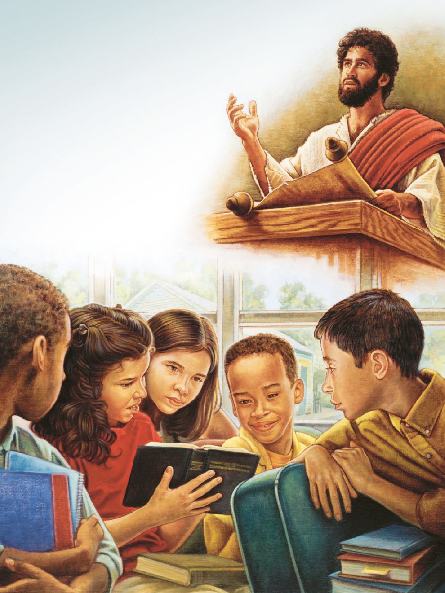 Yezu ubala muvungu; muana wa bakaji uleja bana nende dîna dia Nzambi mu Bible