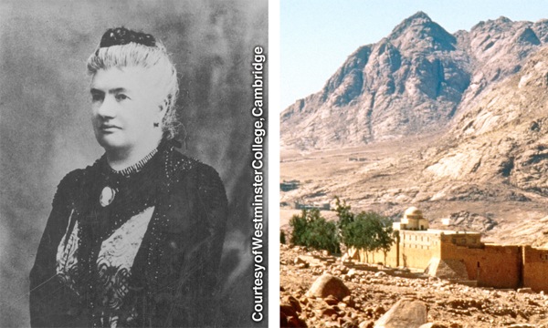Agnes Smith Lewis ne kuvan wa Sainte Catherine