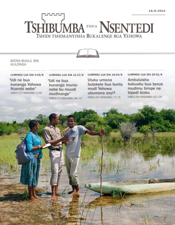 Tshizubu tshia Tshibumba tshia Nsentedi tshia kulonga, 15/6/2014