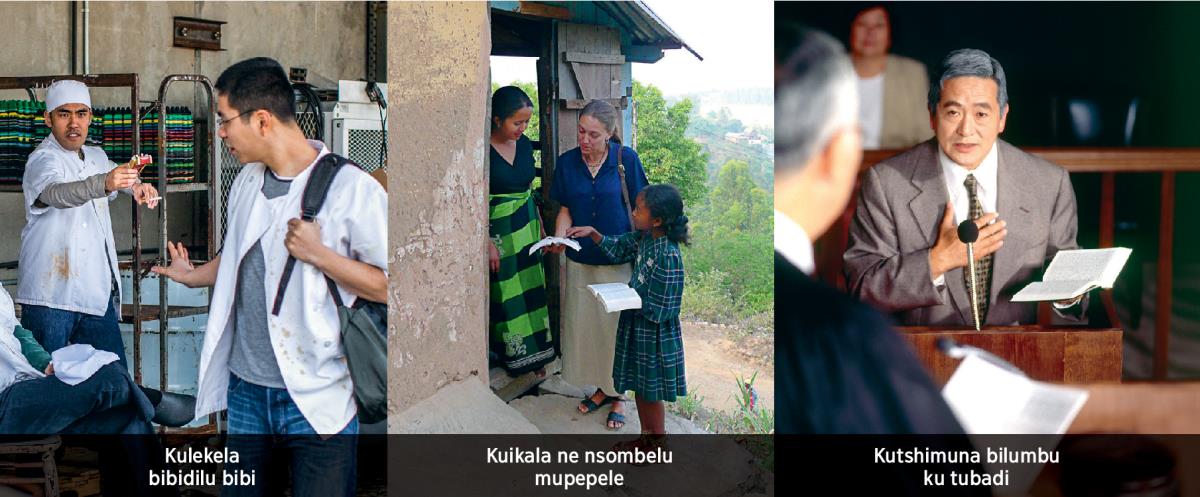1. Muntu mulume ubenga makanya; 2. Muanetu wa bakaji uyisha ku babende; 3. Muanetu wa balume ku kabadi