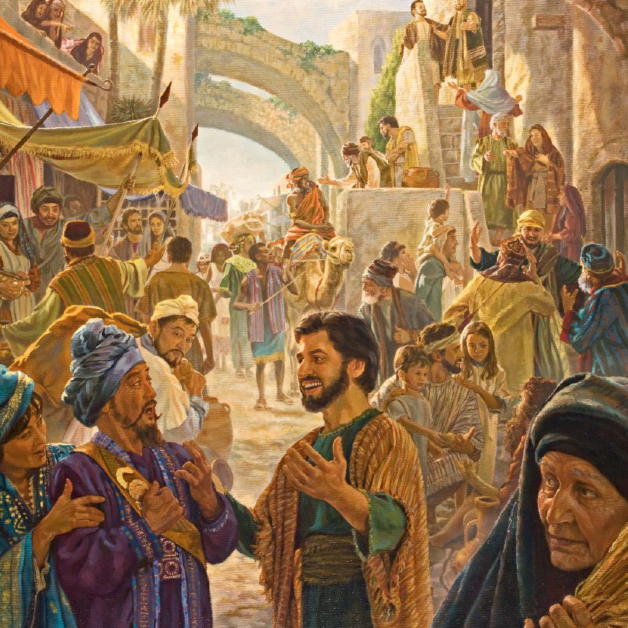 Bantu bayukila mu njila muule ntete ne bantu mu Yelushalema mu Pentekoste wa 33