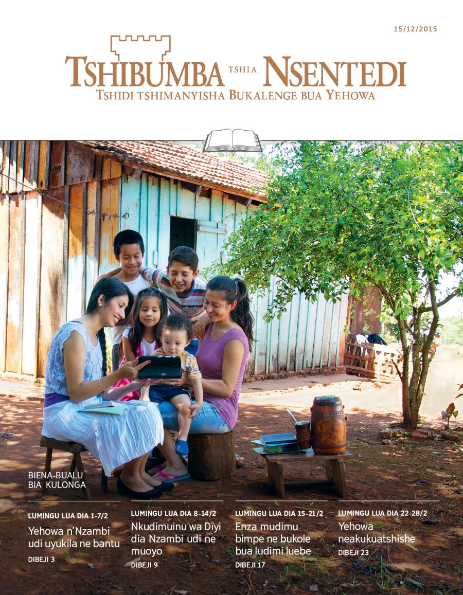 Tshizubu tshia Tshibumba tshia Nsentedi tshia kulonga, 15/12/2015