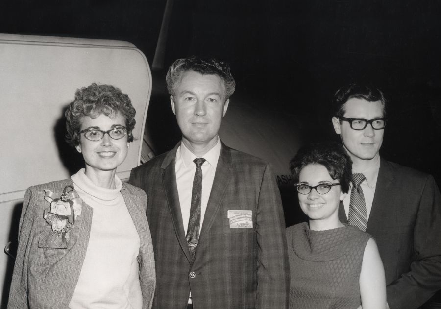 Patricia ne Jerry Molohan ne Lila ne Charles Molohan mu 1969