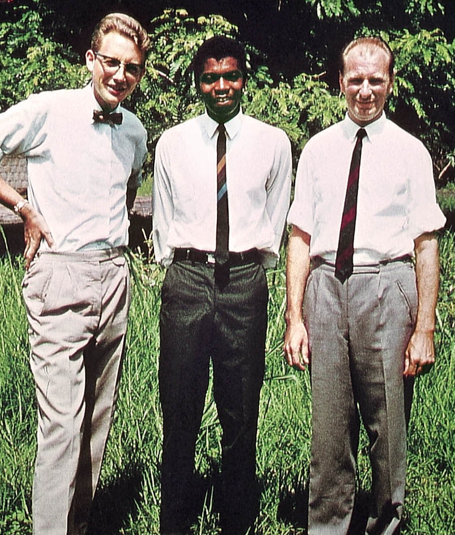 Manfred Tonak, Claude Lindsay, ne Heinrich Dehnbostel pavuabu bamisionere ku Lubumbashi, mu Congo, mu 1967
