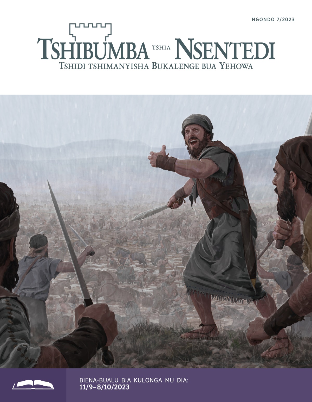 Tshibumba tshia Nsentedi tshia kulonga, ngondo 7/2023.