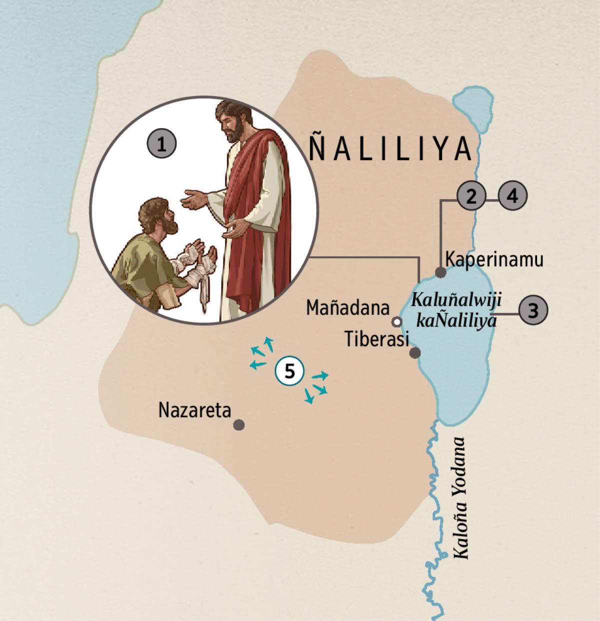 Nyisumba yaÑaliliya kwokililiyi Yesu antu