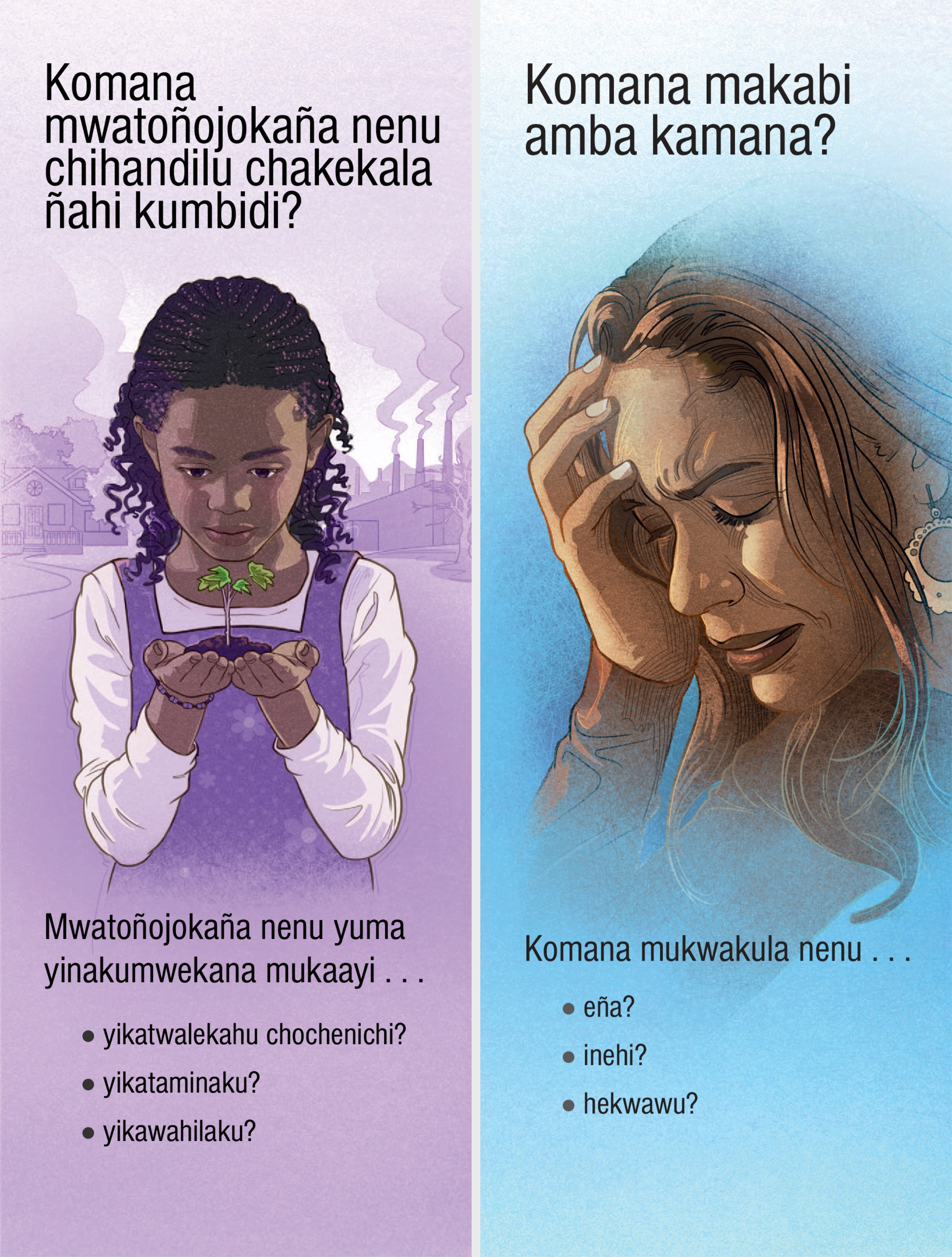 Tilakiti yinakwila nawu “Komana Mwatoñojokaña Nenu Chihandilu Chakekala Ñahi Kumbidi?” niyinakwila nawu “Komana Makabi Amba Kamana??”