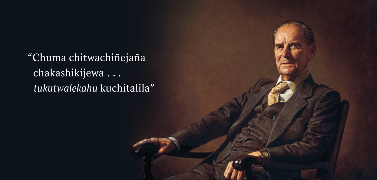 Manakwetu Frederick Franz. Wudi kwakwihi namazu anakwila nawu, “Chuma chitwachiñejaña chakashikijewa . . . tukutwalekahu kuchitalila.”