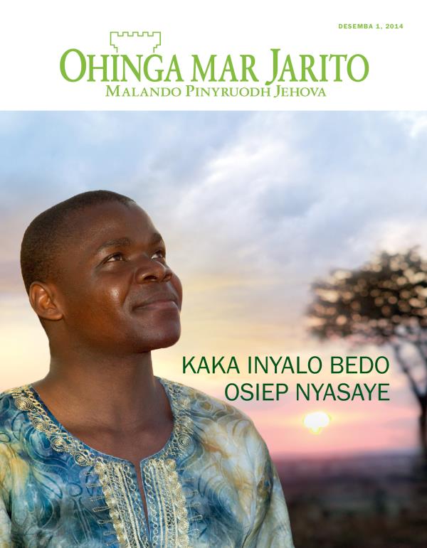 Ng’at ma paro kabe onyalo bedo osiep Nyasaye