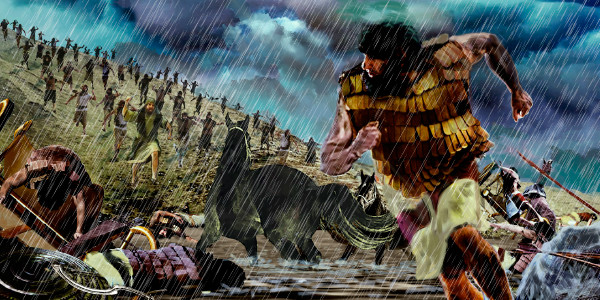 Barak gi jolweny mage ridore e God Tabor ka gilawo Sisera gi jolwenyne