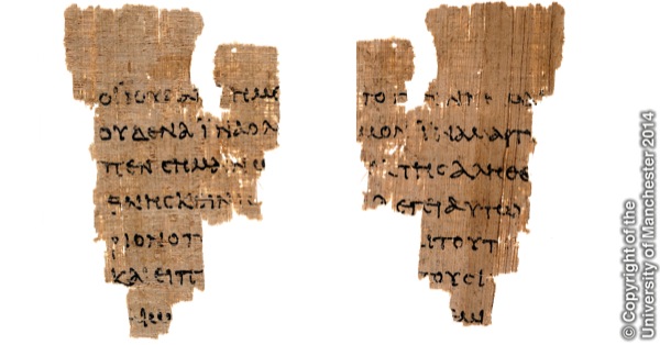 Kalatas mokan e laibrari mar Rylands, nyime gi toke