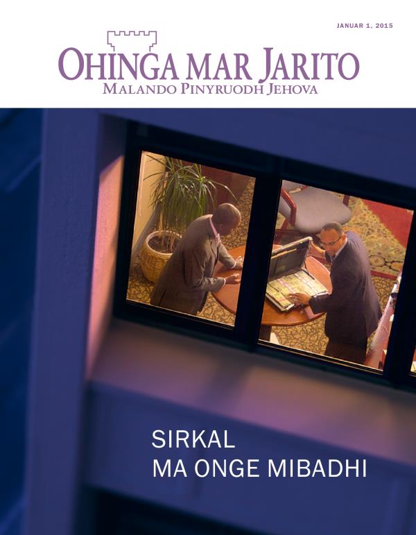 Nyim Gaset mar Ohinga mar Jarito, January 2015 | Sirkal ma Onge Mibadhi